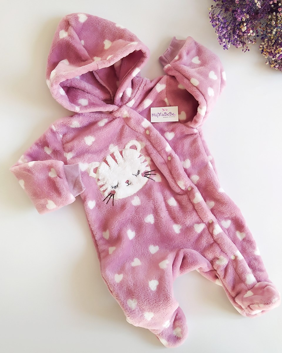 PİSİCİK KALPLİ KIŞLIK WELSOFT TULUM Hüma Bebe Bebek ve