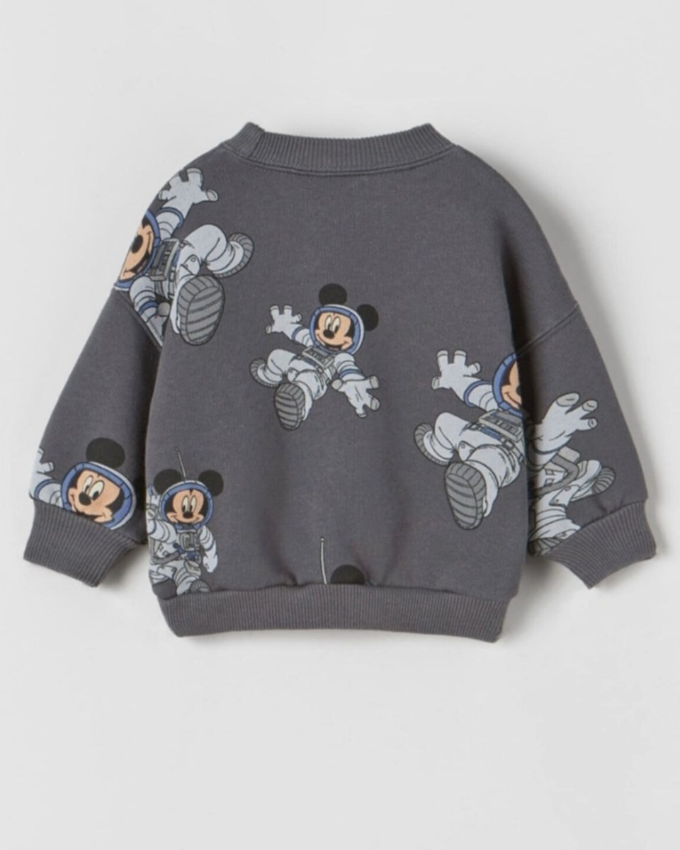 Zara astronot mickey 2ip Şardonlu kışlık 2li Takım 