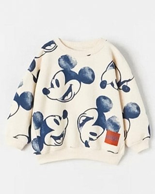 Zara Mickey Mouse Karakterli 2ip Mevsimlik 2li Takım 