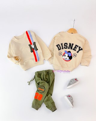 Disney m harf baskılı mevsimlik 2li takım 