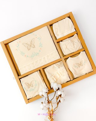 Butterfly organic yenidoğan 10lu hastane çıkış seti