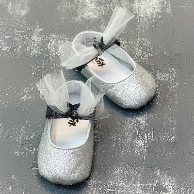 Simli yıldız detaylı üstten cırtlı bebek Papa