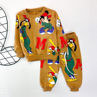 Baseball disney baskılı mevsimlik 2li takım 