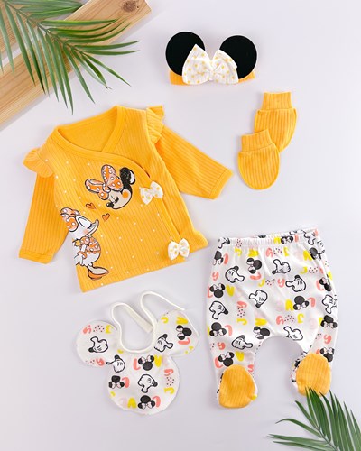 Minnie and daisy mevsimlik yenidoğan 5li set 