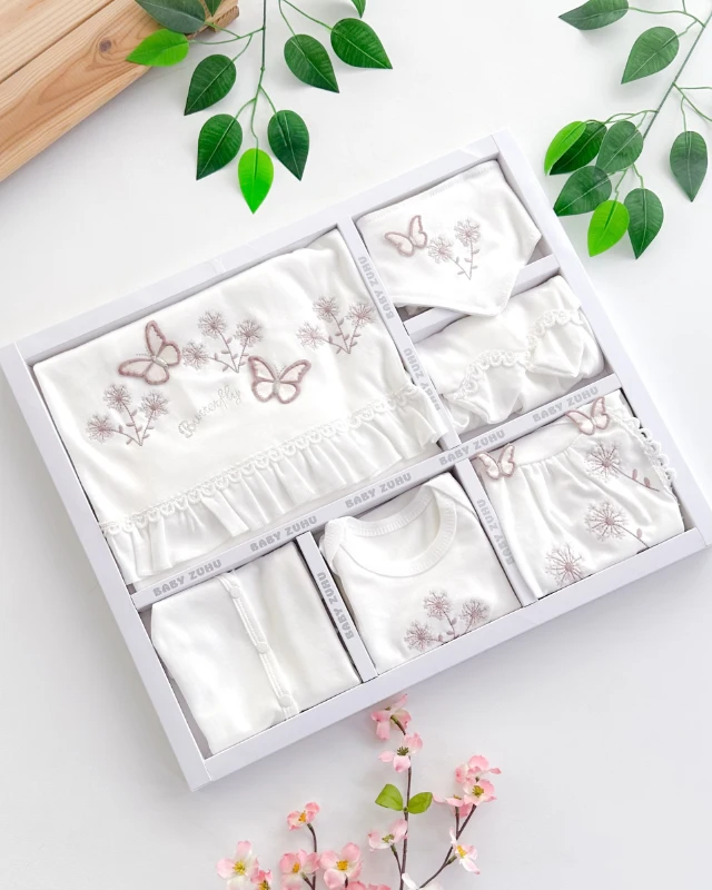 Hareketli minik kelebekler mevsimlik yenidoğan 10 lu set 