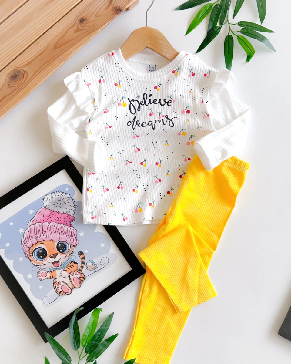 Believe dreams omuzdan çıtçıtlı mevsimlik 2li takım 