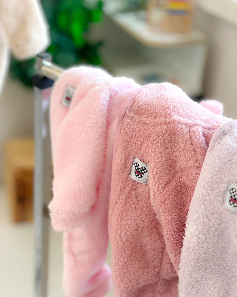 Barbie armalı boydan fermuarlı kapüşonlu welsoft kışlık tulum 