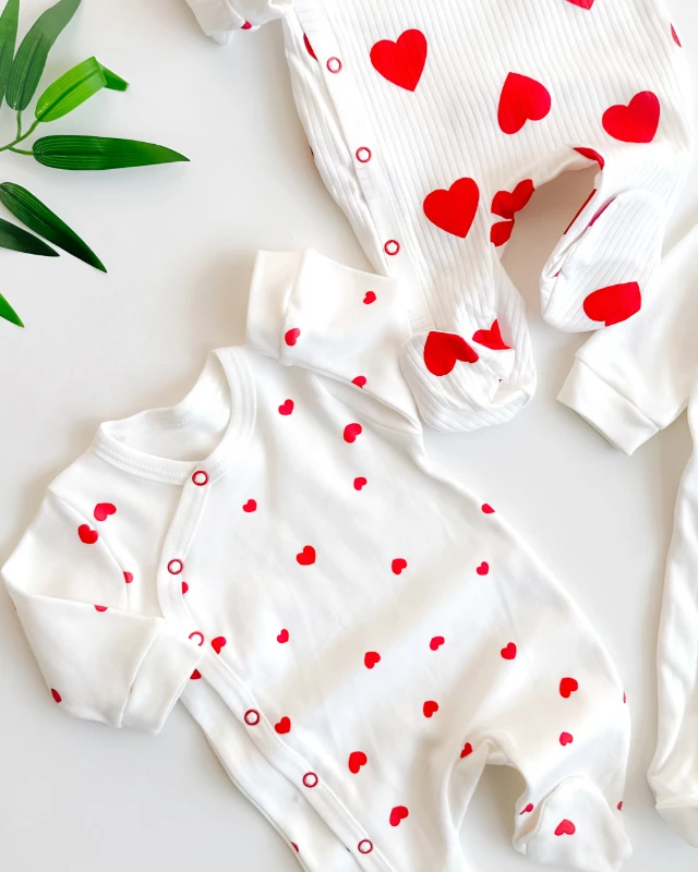 Mammy daddy kalpler baskılı yandan çıtçıtlı ayaklı 3 lü tulum set