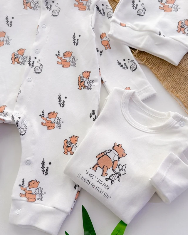 Is always the right size boydan çıtçıtlı badili mevsimlik 3lü tulum set