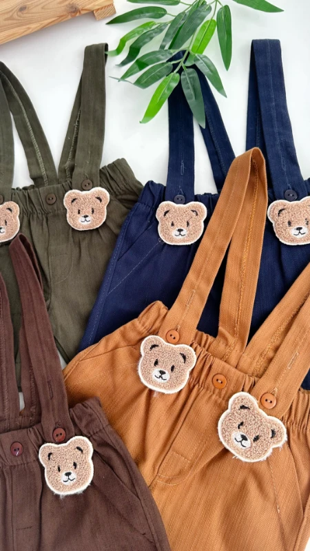 Big bear papyonlu salopet şortlu yazlık 2li set 