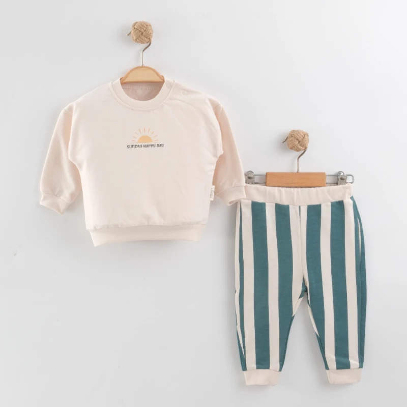 Sunday Happy day mevsimlik 2li bebe takım