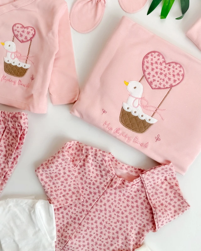 Sepetteki ördek mevsimlik yenidoğan 10lu set 