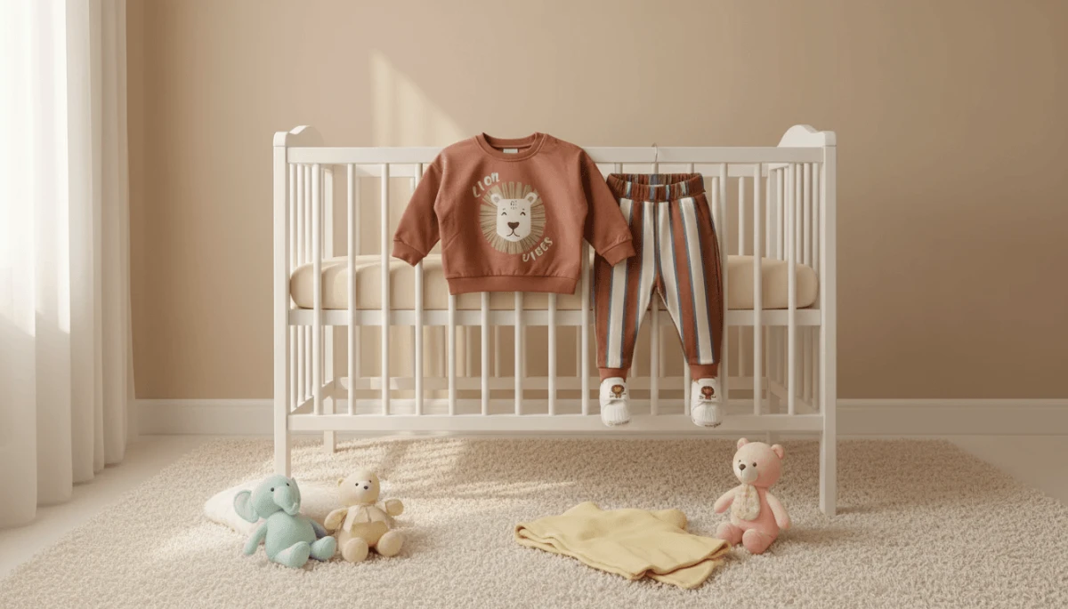 Lion vibes mevsimlik 2li erkek bebe takım