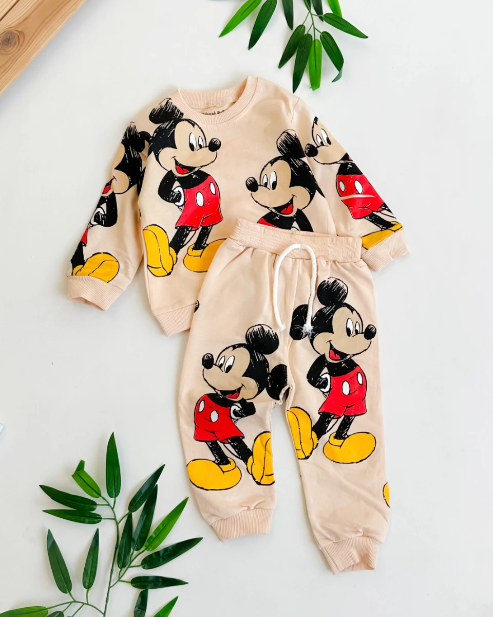 Mickey fare mevsimlik 2li unisex çocuk takım