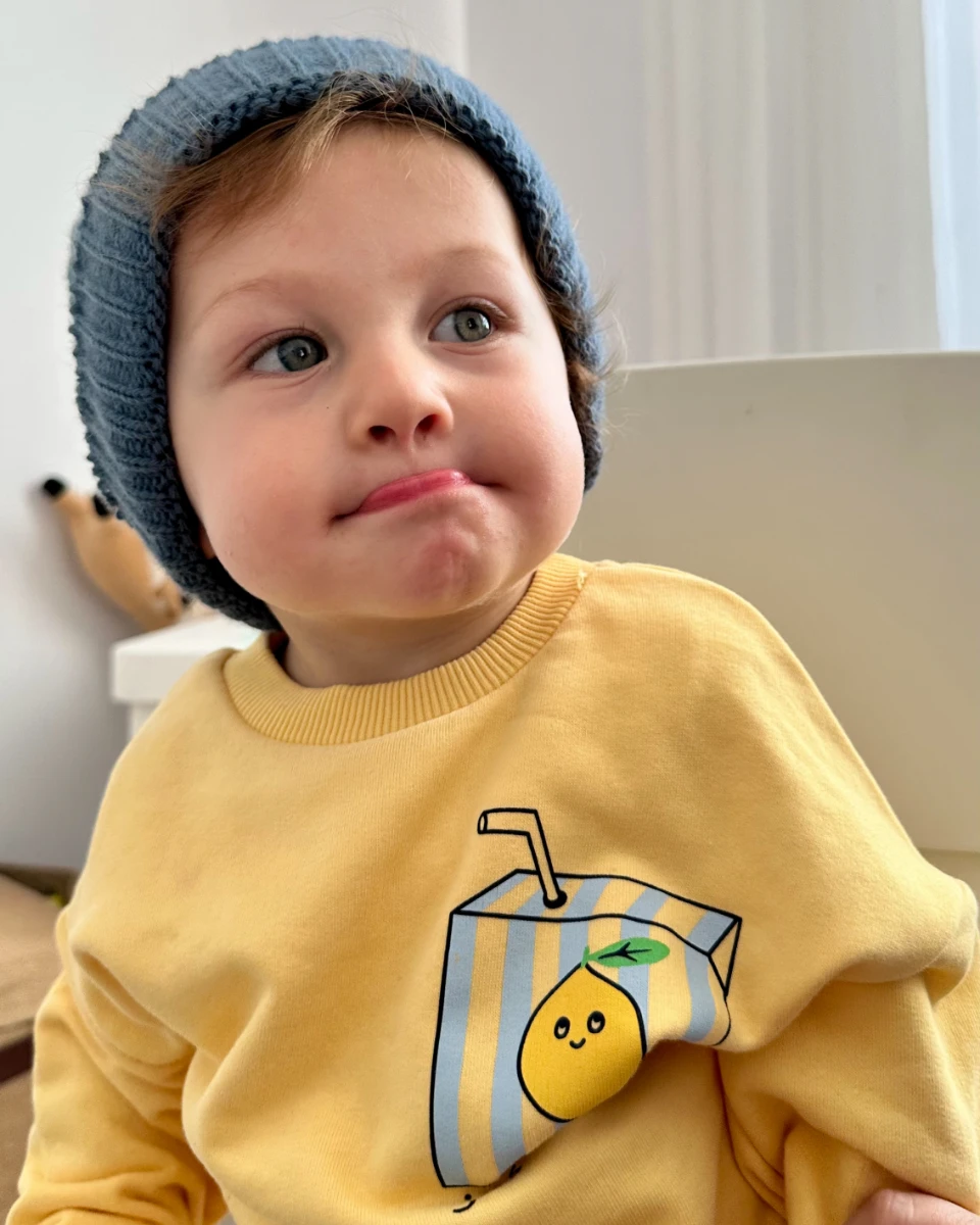 Lemonn çizgi detaylı 3 ip kız erkek mevsimlik 2li bebe takım 