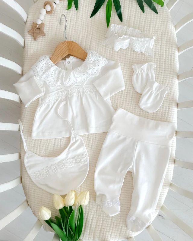 Melisa güpür yaka kız yenidoğan 5li hastane çıkışı