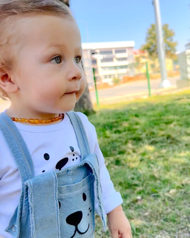 Uzun kulak köpekçik cep detaylı uzun kollu mevsimlik 2 parça kot salopet set